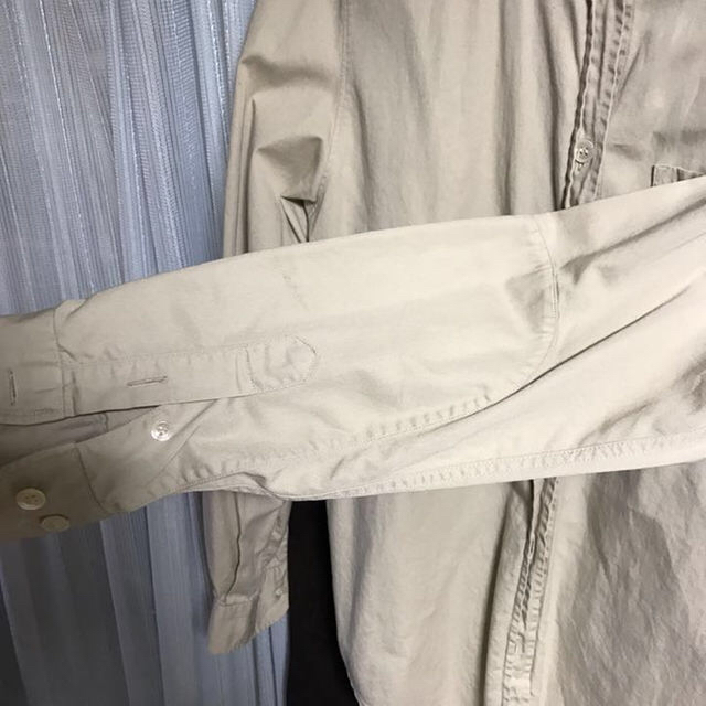 HELMUT LANG(ヘルムートラング)のhelmut lang 1999 エルボーパッチシャツ レディースのトップス(その他)の商品写真