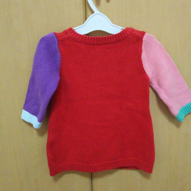 babyGAP(ベビーギャップ)のbaby GAP 雪だるまセーター ６０㎝ キッズ/ベビー/マタニティのベビー服(~85cm)(その他)の商品写真