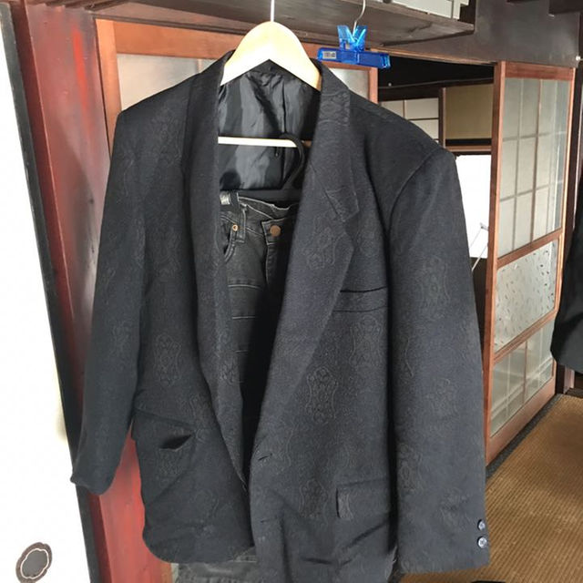 UNDERCOVER(アンダーカバー)のジャカード織 テーラードジャケット 80s メンズのジャケット/アウター(テーラードジャケット)の商品写真