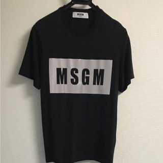 エムエスジイエム(MSGM)のMSGM ボックスロゴTシャツ(Tシャツ/カットソー(半袖/袖なし))