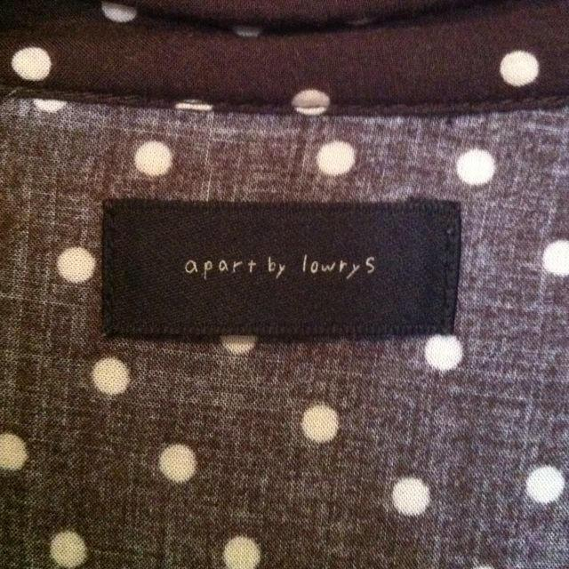 apart by lowrys(アパートバイローリーズ)のapart by lowrys◆ドット レディースのトップス(シャツ/ブラウス(半袖/袖なし))の商品写真