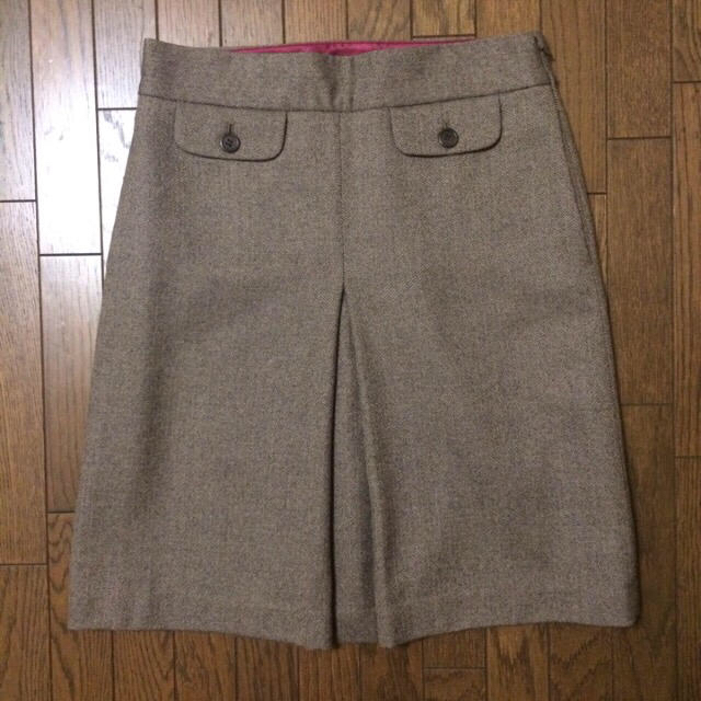 J.Crew(ジェイクルー)のセットアップ J.CREW ジェイクルー スーツ ブレザー＋スカート ブラウン レディースのフォーマル/ドレス(スーツ)の商品写真