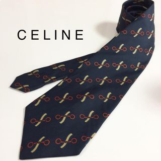 セリーヌ(celine)の★美品★CELINE スペイン製 セリーヌ(ネクタイ)