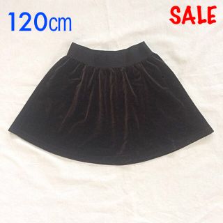 ギャップキッズ(GAP Kids)のSALE USED GapKids 女の子用 ベロアスカート 120㎝サイズ(スカート)