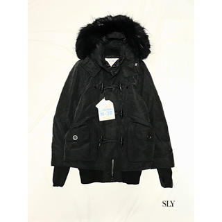 SLY - 【タグ付】SLY 2016 N3B ブラック ジャケット ブルゾン コートの ...