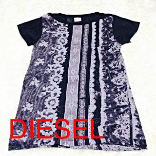 ディーゼル(DIESEL)のレース柄Tシャツ(シャツ/ブラウス(半袖/袖なし))