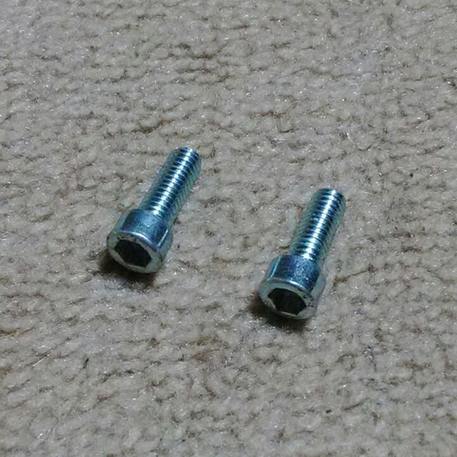 6本セット M6(六角レンチサイズ5mm)ボトルゲージ用ボルト スポーツ/アウトドアの自転車(パーツ)の商品写真
