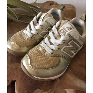 ニューバランス(New Balance)のnew balance ニューバランス ゴールドスニーカー(スニーカー)