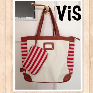 ヴィス(ViS)のViS/トートバッグ☆美品・未使用(トートバッグ)