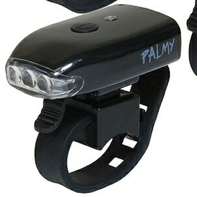 PALMY USB充電式自転車フロントライト PL-C3USB コロン ブラック スポーツ/アウトドアの自転車(パーツ)の商品写真