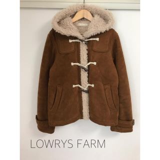 ローリーズファーム(LOWRYS FARM)の《美品》LOWRYS FARM＊ムートンダッフルコート(ムートンコート)