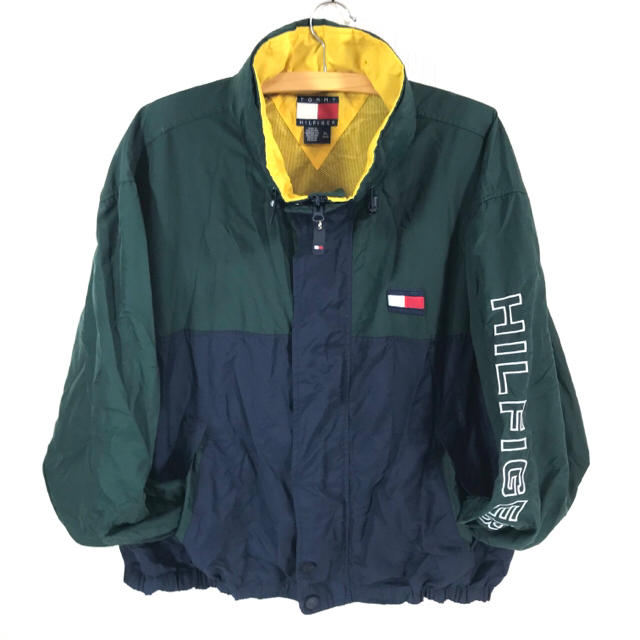 TOMMY HILFIGER(トミーヒルフィガー)の美品☆ 90s トミーフィルフィガー セーリング ナイロンジャケット XL  メンズのジャケット/アウター(ナイロンジャケット)の商品写真