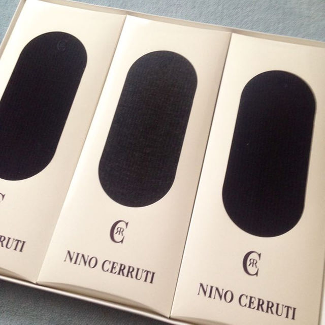 NINO CERRUTI   靴下3足組  ワンポイントあり メンズのレッグウェア(その他)の商品写真