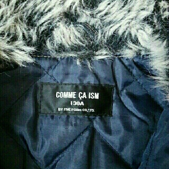 COMME CA ISM(コムサイズム)のコムサイズム 130デニム地ジャケット キッズ/ベビー/マタニティのキッズ服女の子用(90cm~)(ジャケット/上着)の商品写真