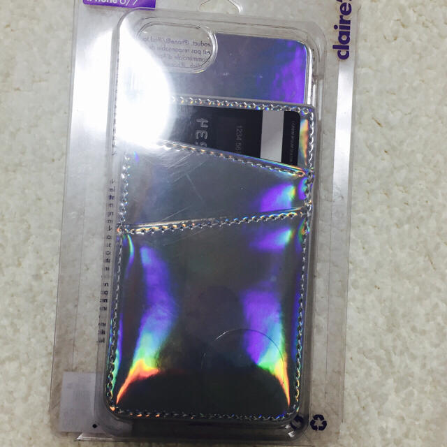 claire's(クレアーズ)の★オーロラ★iphone6/7ケース[新品未使用] スマホ/家電/カメラのスマホアクセサリー(iPhoneケース)の商品写真