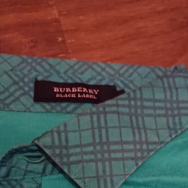 BURBERRY BLACK LABEL(バーバリーブラックレーベル)のバーバリーブラックレーベル　ポロシャツ メンズのトップス(ポロシャツ)の商品写真