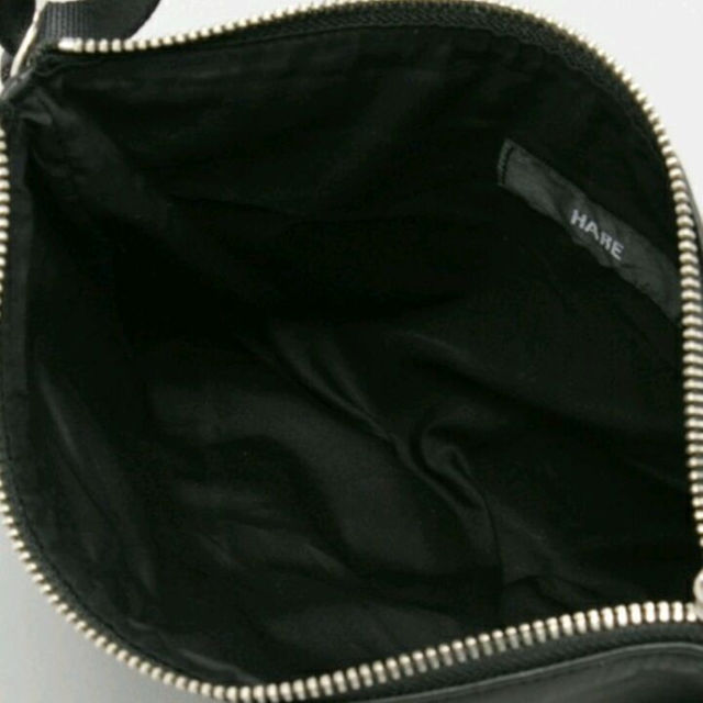 HARE(ハレ)のハレ レザーサコッシュ 黒 新品未使用 メンズのバッグ(ボストンバッグ)の商品写真