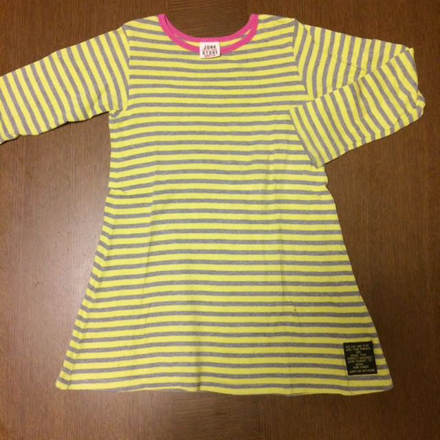 JUNK STORE(ジャンクストアー)のJUNK STORE 110cm ワンピース キッズ/ベビー/マタニティのキッズ服女の子用(90cm~)(ワンピース)の商品写真