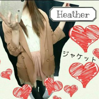 ヘザー(heather)のHeather テーラードジャケット ヘザー(テーラードジャケット)