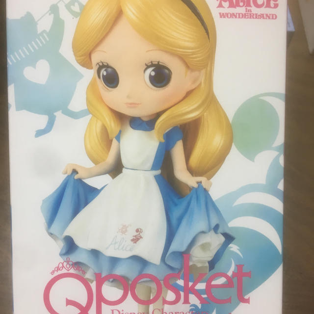 Disney(ディズニー)のsugarpot専用  新品☆ディズニー フィギュア Qposket アリス エンタメ/ホビーのおもちゃ/ぬいぐるみ(キャラクターグッズ)の商品写真