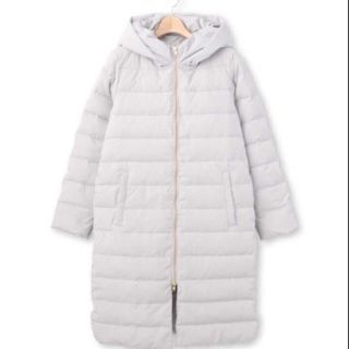 モンクレール(MONCLER)の☆新品＊オペークドットクリップ×丸八ダウン フーデッドコート(ロングコート)