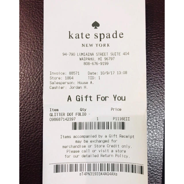 kate spade new york(ケイトスペードニューヨーク)のKate Spade ケイトスペード ピンク 手帳型 iPhone 7 ケース スマホ/家電/カメラのスマホアクセサリー(iPhoneケース)の商品写真