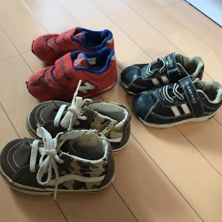 ニューバランス(New Balance)のベビー14センチ スニーカー 3足セット(スニーカー)