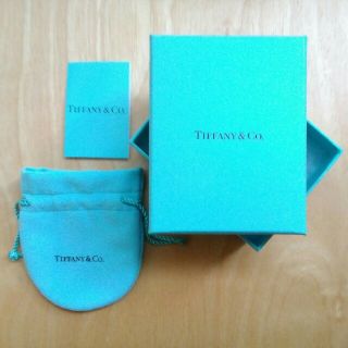 ティファニー(Tiffany & Co.)のティファニー　ボックス　保存袋　お手入れ説明書　美品　未使用(その他)