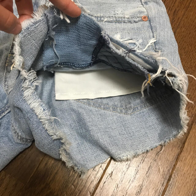 American Eagle(アメリカンイーグル)のアメリカンイーグル デニム ショートパンツ レディースのパンツ(ショートパンツ)の商品写真