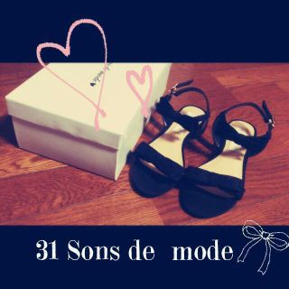 トランテアンソンドゥモード(31 Sons de mode)の31 Sons♡30％オフ(サンダル)