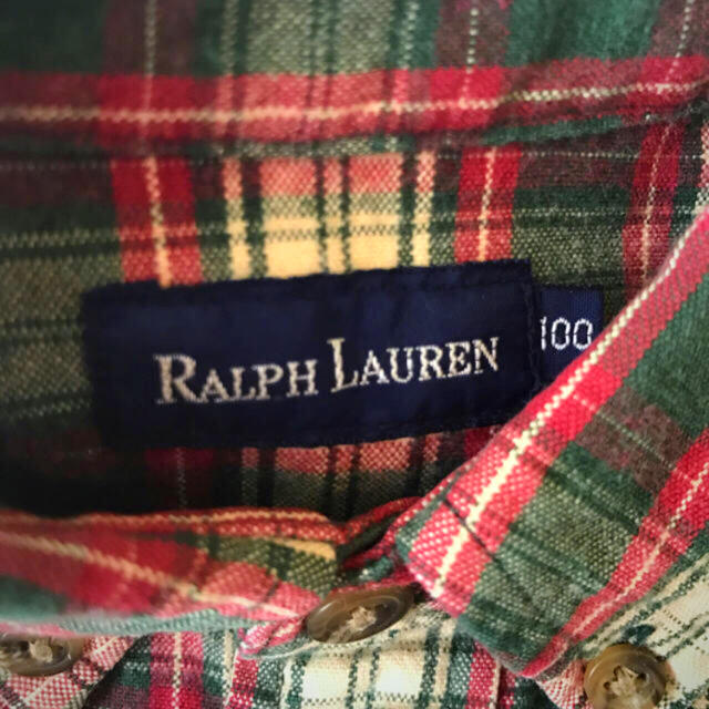 Ralph Lauren(ラルフローレン)のラルフローレン チェックシャツ キッズ/ベビー/マタニティのキッズ服男の子用(90cm~)(ブラウス)の商品写真