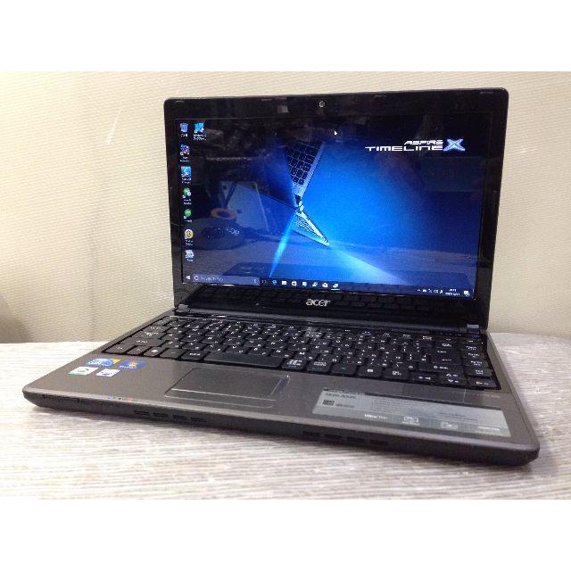 人気のエイサー Aspire 3820 Wimax搭載core i5 Win10