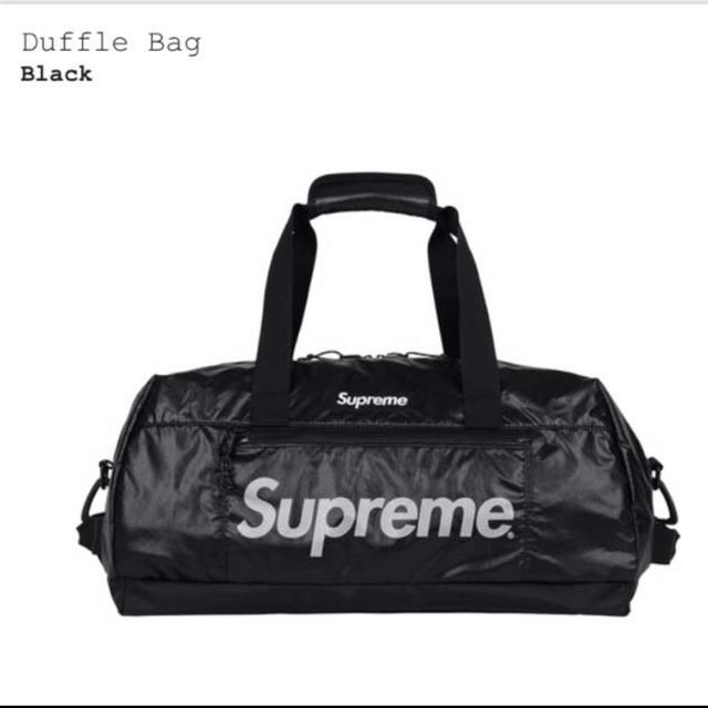 古典 supreme 2017 (SS22) Duffle Duffle Bag Supreme Black