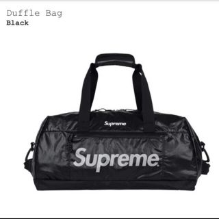 シュプリーム(Supreme)のsupreme 2017 Duffle Bag  Black(ボストンバッグ)