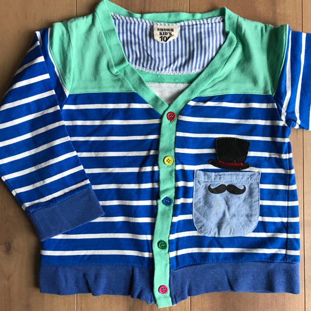 しまむら(シマムラ)のしまむら カーディガン キッズ/ベビー/マタニティのキッズ服男の子用(90cm~)(カーディガン)の商品写真