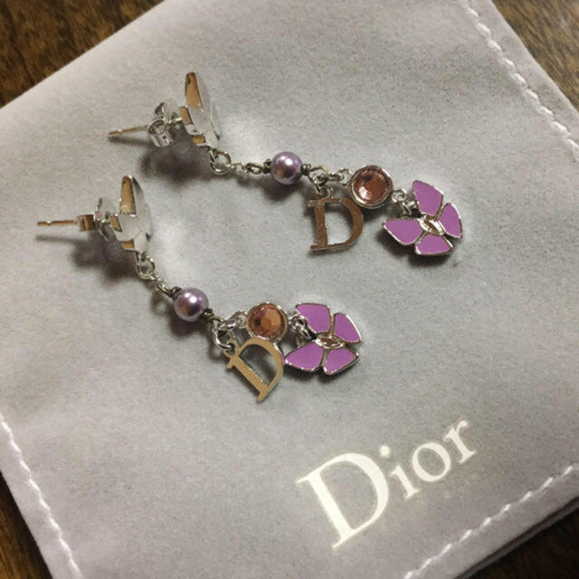 【新品】ディオール Dior ピアス バタフライ 蝶