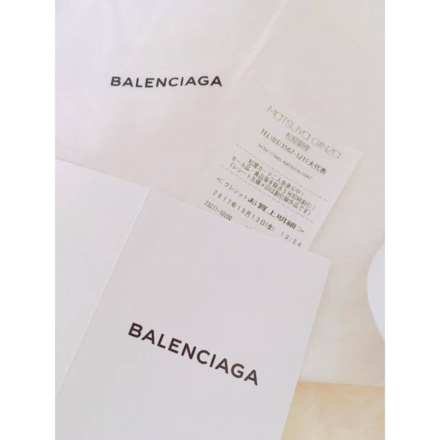 Balenciaga(バレンシアガ)のbalenciaga キャップ バレンシアガ 松屋銀座購入 新品未使用 レディースの帽子(キャップ)の商品写真