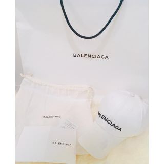 バレンシアガ(Balenciaga)のbalenciaga キャップ バレンシアガ 松屋銀座購入 新品未使用(キャップ)