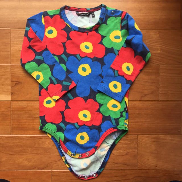 marimekko(マリメッコ)のMaarpon様専用 マリメッコ ボディ 86 1.5Y キッズ/ベビー/マタニティのベビー服(~85cm)(ロンパース)の商品写真