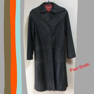 ポールスミス(Paul Smith)のレディース レザーロングコート(ロングコート)