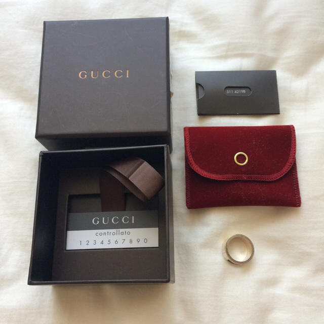 Gucci(グッチ)のGUCCI 指輪 格安！！✨9号 レディースのアクセサリー(リング(指輪))の商品写真