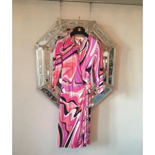 エミリオプッチ(EMILIO PUCCI)の定価30万円エミリオプッチラグジュアリーワンピース(ひざ丈ワンピース)