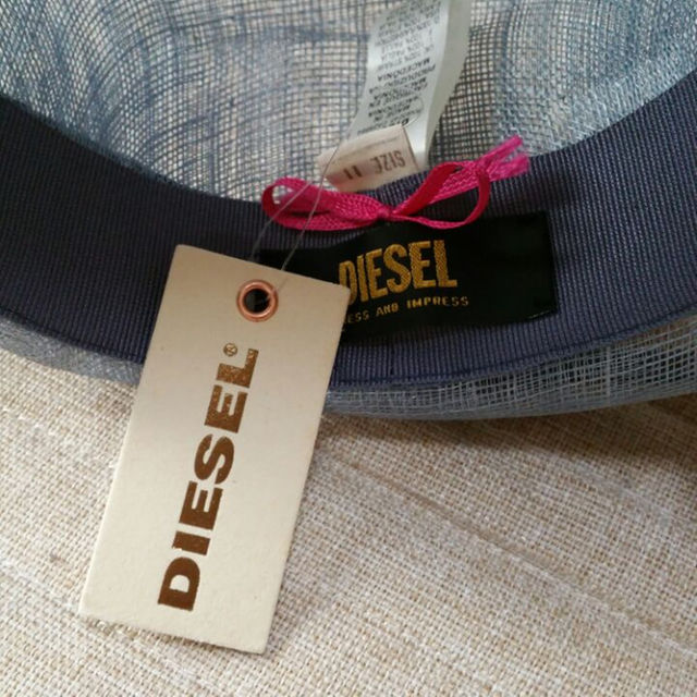 DIESEL(ディーゼル)の値下げ■ディーゼル【DIESEL】ストローハット　麦わら帽子 レディースの帽子(その他)の商品写真