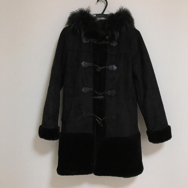 VICKY(ビッキー)のあったか♡ファー付きコート レディースのジャケット/アウター(毛皮/ファーコート)の商品写真