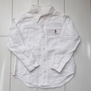 ポロラルフローレン(POLO RALPH LAUREN)のpolo ralph ポロ ラルフ kidsキッズ 白 B.Dフォーマル シャツ(ドレス/フォーマル)