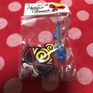 ヒステリックミニ(HYSTERIC MINI)のヒスミニ◆ネームキーホルダー◆新品◆ブルー(キーホルダー)