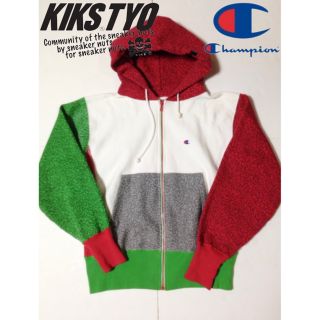 キックスティーワイオー(KIKS TYO)のCHAMPION チャンピオン×KIKSTYO エレファント パーカー(パーカー)