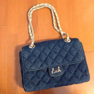 リッチ(rich)のデニムbag【なあちゃん様お取り置き中】(ハンドバッグ)