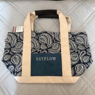 ベイフロー(BAYFLOW)の新品 BAYFLOW ペイズリー トートバッグ(トートバッグ)