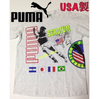 プーマ(PUMA)のPUMA プーマ USA製 Tシャツ 90s OLD ビンテージ vintage(Tシャツ/カットソー(半袖/袖なし))